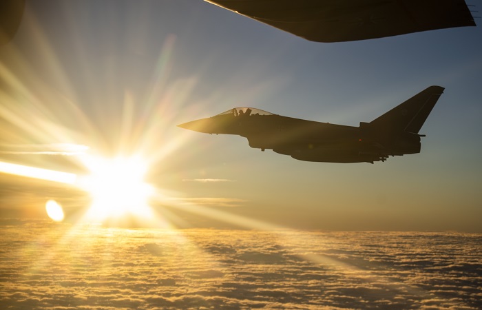 Британские истребители сопроводили российский Ту-142 над Норвежским морем и Атлантикой