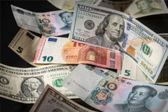 Продажи валюты по бюджетному правилу с 10 мая сократятся в 1,9 раза