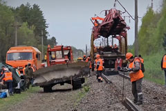 Движение поездов полностью восстановлено на перегоне в Брянской области после взрыва