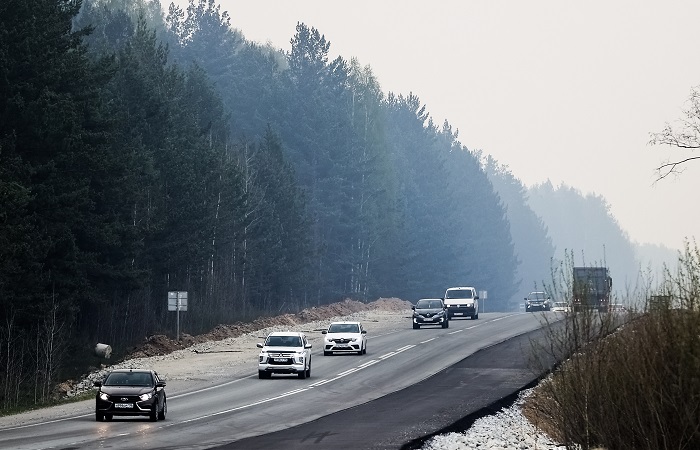 Екатеринбург затянуло дымом от лесных пожаров