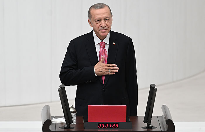 Переизбранный президент Турции Эрдоган принес присягу перед парламентариями