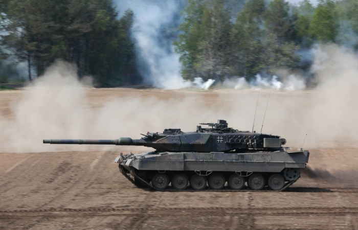 Российское Минобороны сообщило об уничтожении восьми танков Leopard ВСУ