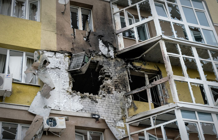 В Воронеже поврежденный беспилотником дом пообещали отремонтировать за несколько дней