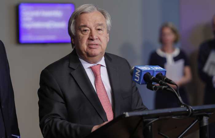 Гутерриш призвал все вовлеченные стороны избегать напряженности в России