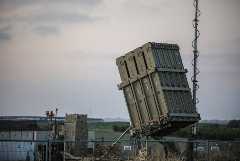Система ПВО "Железный купол" перехватила пять ракет, выпущенных из сектора Газа по Израилю