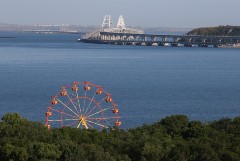 Пробка на Крымский мост со стороны Кубани устранена