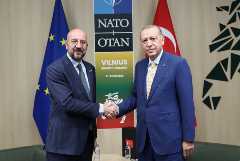 Председатель Европейского совета обсудил с Эрдоганом вопрос членства Швеции в НАТО