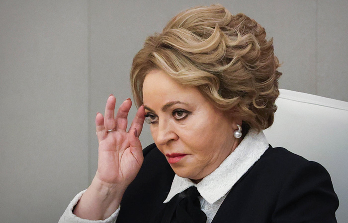 Матвиенко заявила об отсутствии предпосылок для переговоров России с Украиной