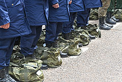 В России завершился весенний призыв в армию