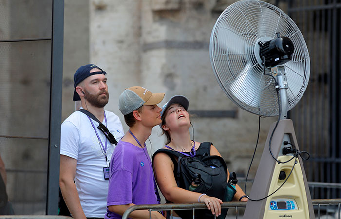 В охваченных жарой Франции и Италии побиты температурные рекорды