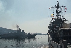 Россия и Китай проведут военно-морские учения в Японском море в июле