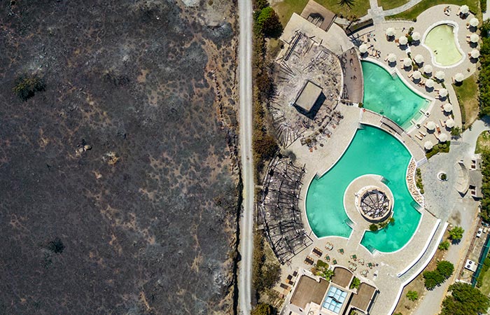 Более 40 человек стали жертвами лесных пожаров в странах Средиземноморья