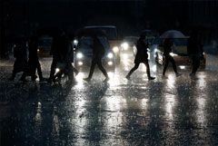 Почти 40% месячной нормы осадков выпало за ночь в Москве
