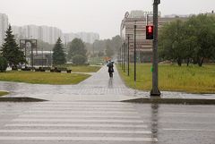 Дождь и гроза ожидаются в Москве в субботу