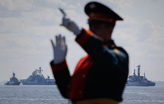 Главный военно-морской парад в честь Дня ВМФ