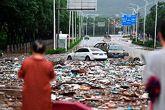 Из-за наводнений в Пекине погибли 11 человек