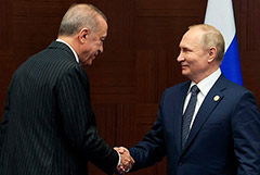 Путин и Эрдоган договорились в ближайшее время определить место и сроки саммита
