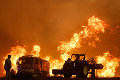 На юге Португалии эвакуировали 1,4 тыс. человек из-за крупных лесных пожаров