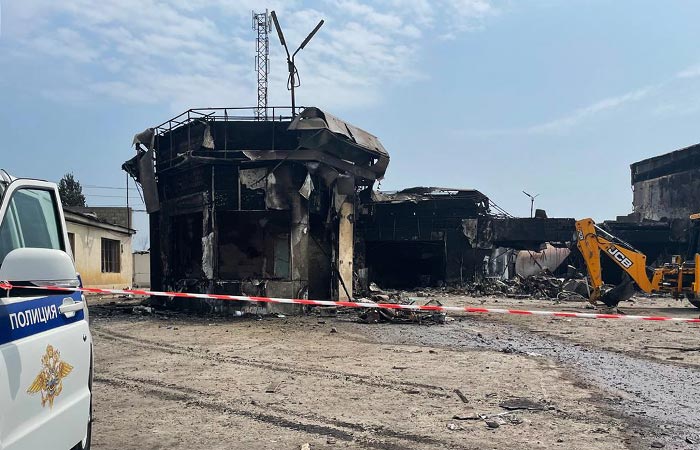 В деле о взрыве АЗС в Махачкале появилась версия о горючих агрохимикатах