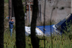 Песков назвал непростым расследование крушения самолета с Пригожиным