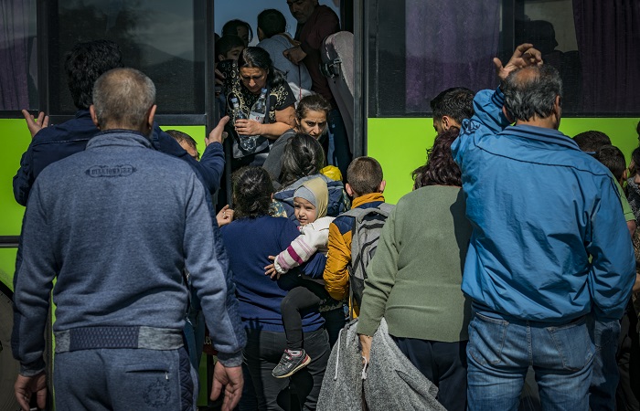 Около 5 тыс. мирных жителей эвакуированы из Нагорного Карабаха