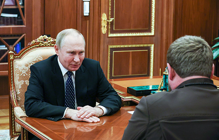 Путин встретился с Кадыровым