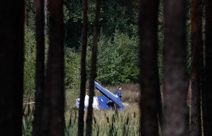 Президент РФ заявил о фрагментах гранат в телах погибших на самолете Пригожина