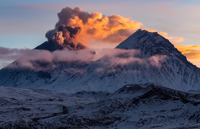Ключевской вулкан на камчатке фото