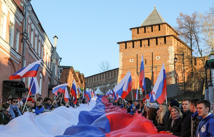 Более 405 тыс. россиян приняли участие в Дне народного единства