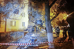 Женщина погибла при обрушении части дома в Астрахани