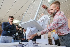 "Единая Россия" получила 75% голосов на выборах в Херсонскую облдуму