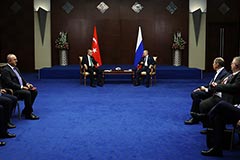 Президент РФ сказал, что партнерство России и Турции находится на высоком уровне