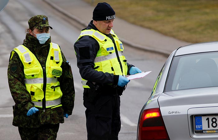 Пограничники Эстонии предупреждают выезжающих в РФ о возможном закрытии границы