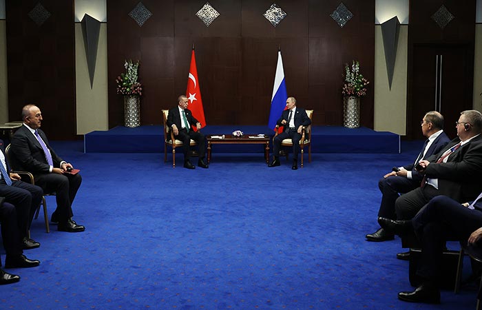 Президент РФ сказал, что партнерство России и Турции находится на высоком уровне