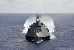 В КНР заявили о вторжении военного корабля США в территориальные воды Китая