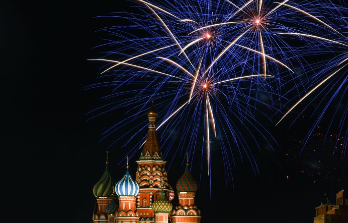 В Москве вновь отказались от фейерверков на Новый год