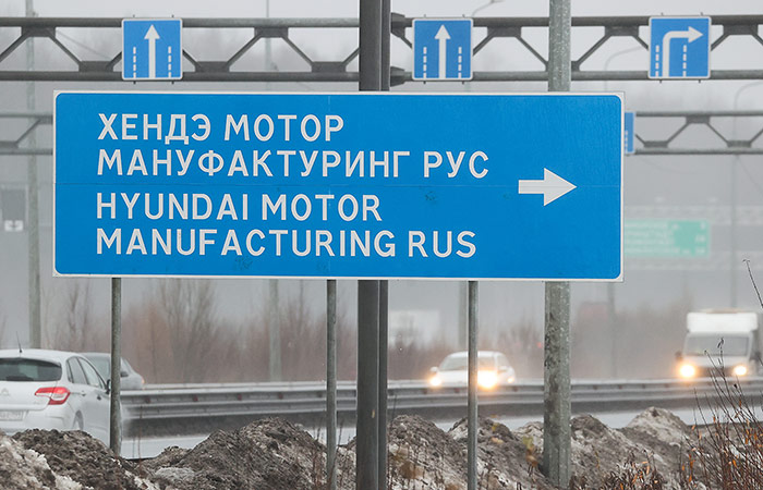 Российский завод Hyundai вышел из простоя