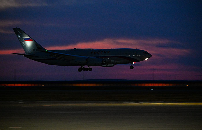Путин прибыл в Хабаровск
