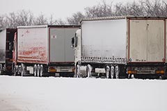 В трех регионах Поволжья снегопады нарушили завоз продуктов и топлива