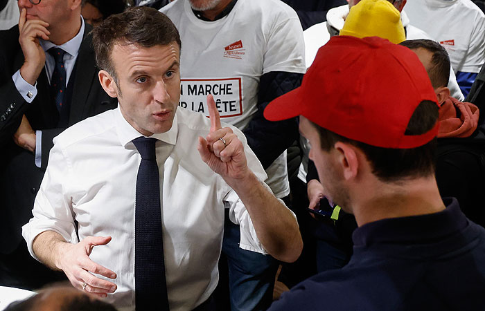 Макрон пообещал французским фермерам оказать новые меры поддержки