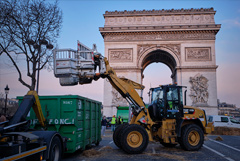 В Париже задержали 66 фермеров на не согласованной с властями демонстрации