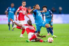 "Зенит" и "Спартак" не выявили победителя в матче 19-го тура РПЛ