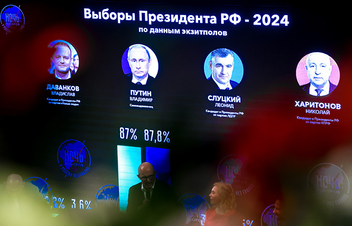 За рубежом за Путина проголосовали 72,54% избирателей