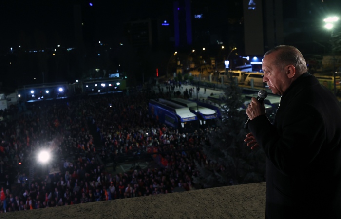 Эрдоган признал поражение своей партии на муниципальных выборах в Турции