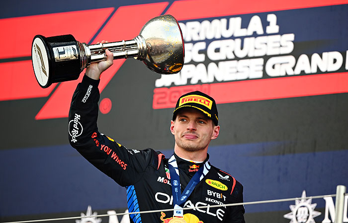 Ферстаппен выиграл Гран-при Японии "Формулы-1"