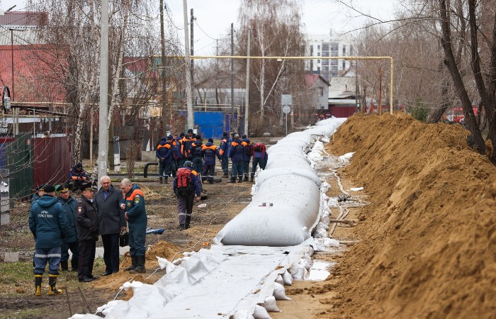Вода в Тоболе у Кургана поднялась за четыре часа на 28 см