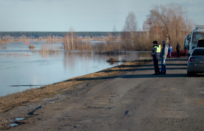 Вода в Тоболе у Кургана в ближайшие дни поднимется на высоту до 1 м