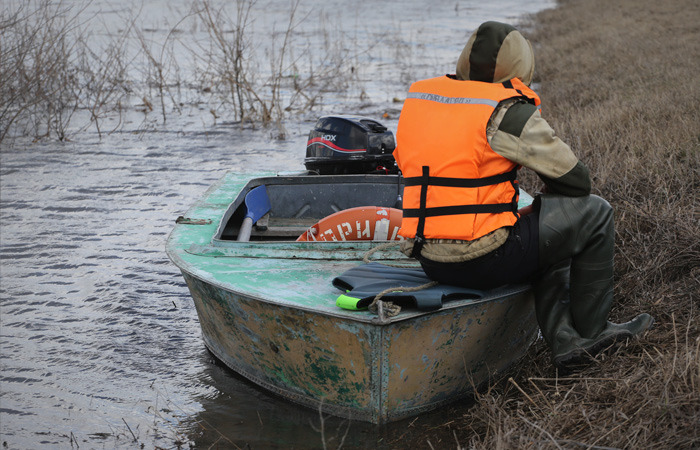 В городе Ишим вода в реке за четыре часа поднялась на 21 см