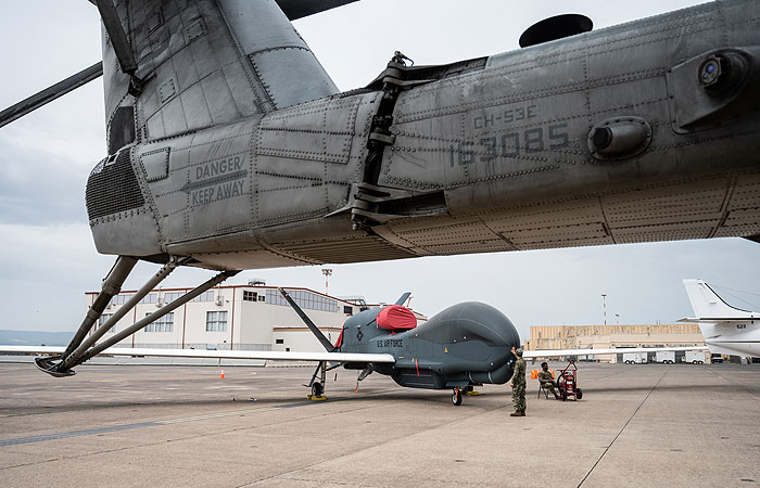 Беспилотник США совершил первый с начала года полет вблизи Крыма