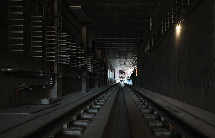 Первую отапливаемую наземную станцию метро "Потапово" откроют в этом году